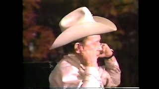 Hank Williams Jr. In Cullman, Alabama with Little Jimmy Dickens  - Backstage at the Grand Ole Opry