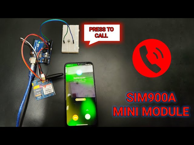 Vídeo relacionado con Módulo de Gsm Gprs con antena para sms de transmisión de datos inalámbrica, placa de desarrollo Sim900a con para interfaz TTL, para serie Stm32 y 51 (C)