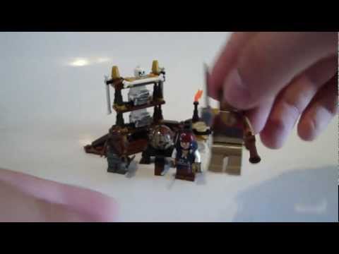 Vidéo LEGO Pirates des Caraïbes 4191 : La cabine du Capitaine