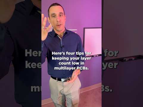 4 Strategies to Keep Your PCB Layer Count Low #pcbdesign #electronics #altium