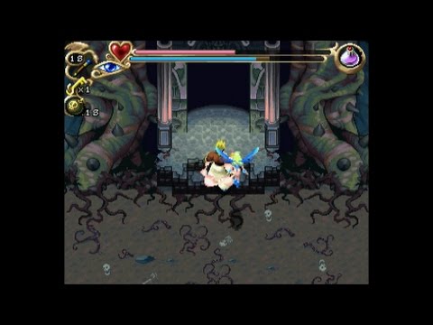 The Story of Thor 2 (1996,Sega Saturn)(23): Agito Tower Entrance.