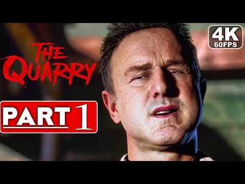 THE QUARRY Gameplay Walkthrough Part 1 [4K 60FPS PC ULTRA] -  No Commentary (FULL GAME)