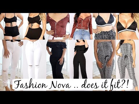 Fashion Nova Try On Haul 2018! Fashion Nova Lingerie?! Video