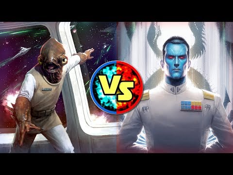 Star Wars Versus: Admiral Ackbar VS. Großadmiral Thrawn - Star Wars Basis Versus #6