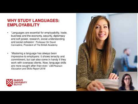 Languages Subject Talk | Queen's University Belfast