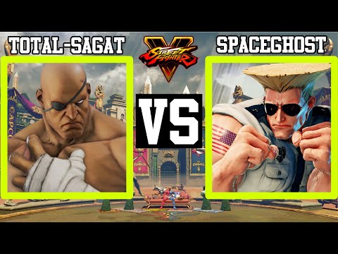 Total-Sagat (sagat) VS (guile) GG | spaceghost... #MasterzTV