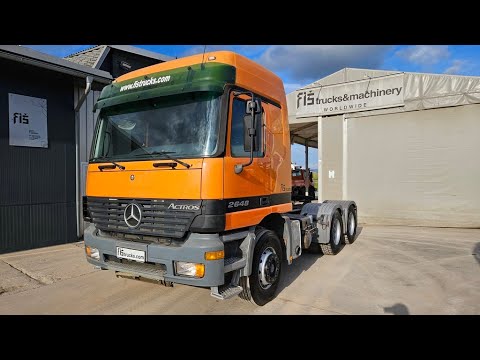 MERCEDES BENZ ACTROS 2648 - FIŠ TRUCKS SLOVENIA