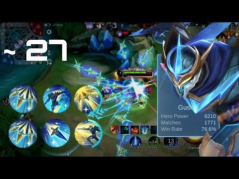 Gusion MONTAGE 27 | fast hand / nuclear combo / outplays / smooth combo - MLBB
