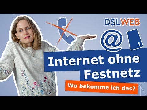 Wie bekomme ich Internet ohne Festnetz?