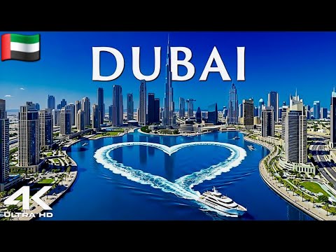 Dubai 4K: Futuristic Palm Jumeirah, Atlantis, Burj Khalifa, Dubai Frame, Downtown Coastline