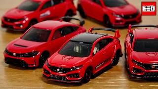 かっこいい定番の赤いシビック トミカショップオリジナル ホンダ シビック タイプR / TOMICA SHOP ORIGINAL HONDA TYPE R