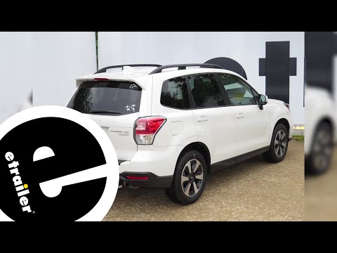 etrailer | Installation: Curt Trailer Hitch Receiver on a 2017 Subaru Forester