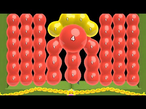 👁️‍🗨️ Satisfying Mobile Game Melty Bubble - jelly 2048 ball New Update Gameplay walkthrough part 1