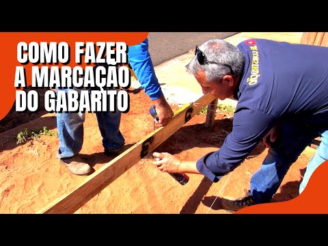 HOW TO MARK THE TEMPLATE #1