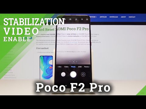 How to Turn Off Leveler in XIAOMI Poco F2 Pro – Stabilize Photo