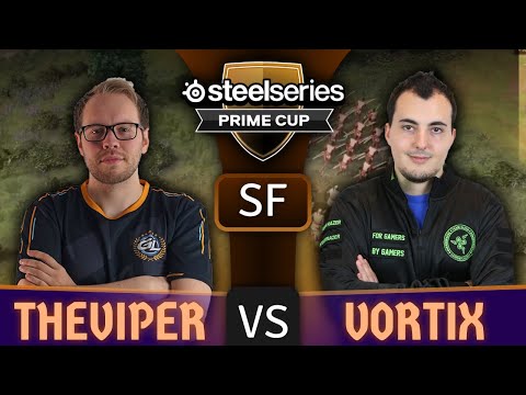 AoE4 $20,000 Tourney - TheViper vs Vortix - Semifinal - SteelSeries Prime Cup - Best of 3