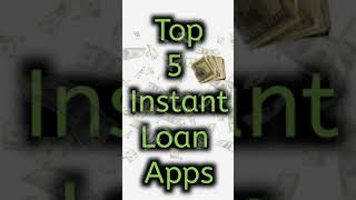 Top 5 Instant Online Loan Apps in India 🔥| Online loan apps | Instant Personal Loan Apps | loan app