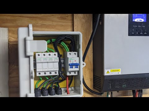Solar Combiner Box Wiring And Install. | Easy and Simple!