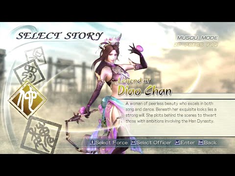 Dynasty Warriors 6 - Diao Chan - Musou Mode - Master Difficulty - Part 1