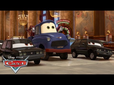 Mater Goes Undercover in Cars 2 | Pixar Cars | @disneyjr