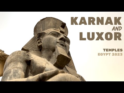 Egypt | Karnak & Luxor temples | Ramesses II | Hypostyle Hall | Ancient Egypt | Seti I 4K Cinematic