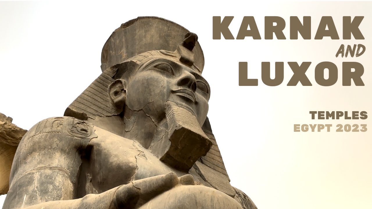 Egypt | Karnak & Luxor temples | Ramesses II | Hypostyle Hall | Ancient Egypt | Seti I 4K Cinematic