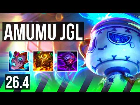 AMUMU vs KHA'ZIX (JGL) | KR Master | 26.4