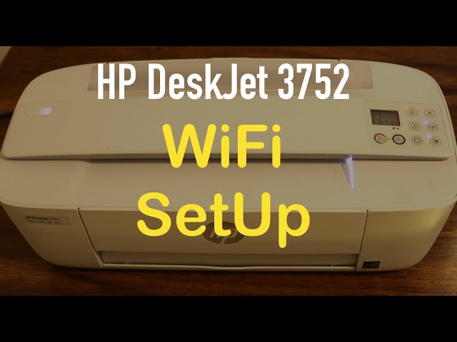 connect my hp deskjet 3755 to wifi