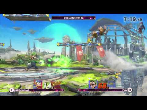 DB8 - EGE l Chrim Foish (Diddy) VS Poke (Luigi) - WQF