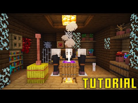 Minecraft Tutorial: How To Build a Witch House