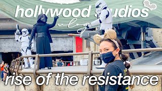 HOLLYWOOD STUDIOS VLOG | rise of the resistance, disney world 2021