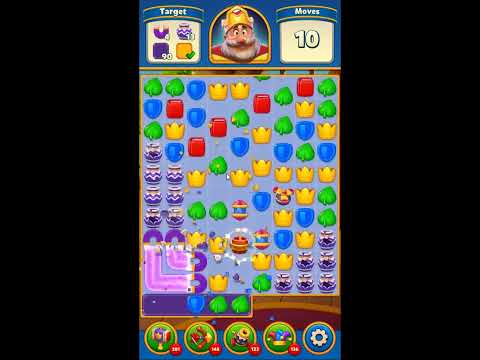 Royal Match Level 3298 - NO BOOSTERS GAMEPLAY 👑 | SKILLGAMING ✔️