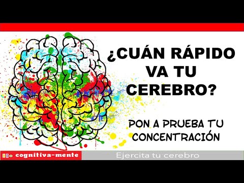 ACTIVA TU CEREBRO AL 100 por ciento con este test de VELOCIDAD MENTAL