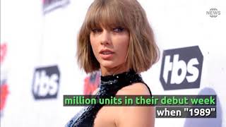 Taylor Swift 'reputation' sells 1.22 M albums in 1st week