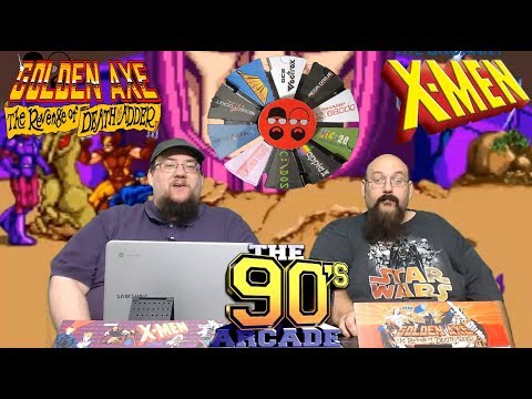 1990's Arcade Games - Golden Axe: Revenge of Death Adder and X-Men - ARG Presents Volume 42