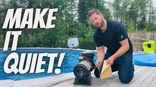 How to Make Pool Pump Quieter With One Simple $15 Item!