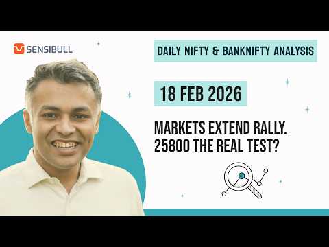 NIFTY & BANK NIFTY Analysis for Tomorrow | Stock Market Outlook | 18 February 2026, Wednesday