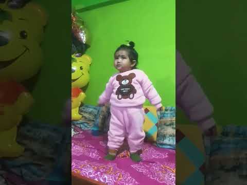 Manasvini baby enjoying oopsie song#best dancer..