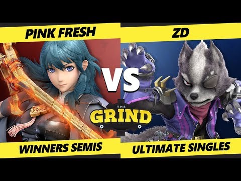 Smash Ultimate Tournament - Pink Fresh (Byleth) Vs. ZD (Wolf) The Grind 112 SSBU Winners Semis