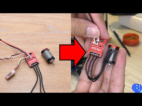 [Tutorial] How to Solder Mini Motor to ESC | feat. Furitek Momentum