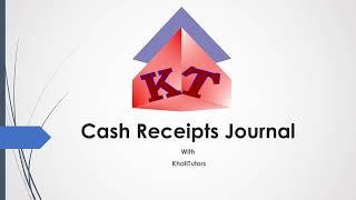 Accounting| Cash Receipts Journals| Settlement Discount Granted| VAT