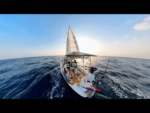 ASMR Sounds of the Sea | Solo Atlantic crossing | Daily vlog #9