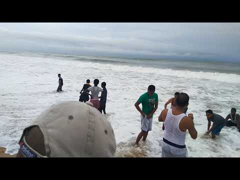 Dangerous Puri sea Beach During Titli Cyclone