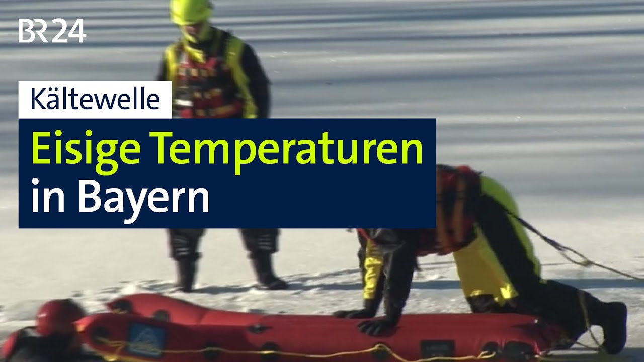 Kältewelle: Eisige Temperaturen in Bayern | BR24