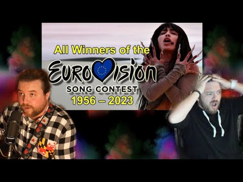 American Singer/Songwriter Reacts "All Winners Of The Eurovision Song Contest 1956-2023"