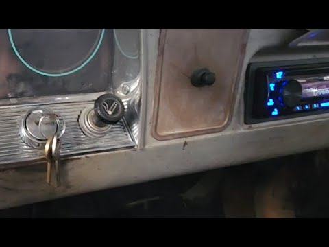 1965 C10 ignition switch with ACC (accessory) position installation