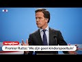 TERUGKIJKEN: Rutte: 'We zijn geen kinderspeeltuin, ik wil niet de baas spelen hier'