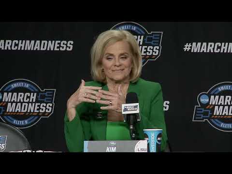 LSU Elite 8 Postgame Press Conference - 2024 NCAA Tournament