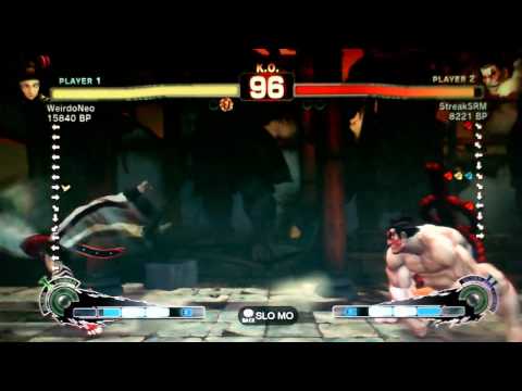 WeirdoNeo (Juri) vs StreakSRM (E. Honda)