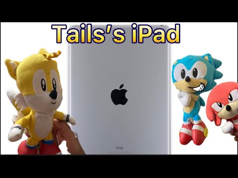 Sonic plush series season 2 Ep 1 tails’s IPad